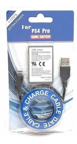 Bateria Joystick Playstation 4 Ps4 Pro + Cable Usb 5034b9
