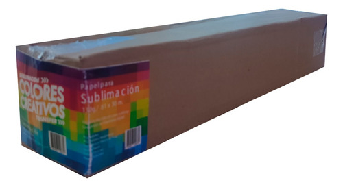 Papel Para Sublimacion 24 Pulgadas De 130grs Cc