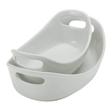 Rachael Ray - 2 Recipientes De Ceramica Para Reposteria Bu