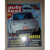 Revista Autotest N°109 Noviembre 1999 Volkswagen New Beetle