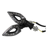 Faro De Giro Moto Universal Ambar 12v 5w 1500 Lum Juego X2