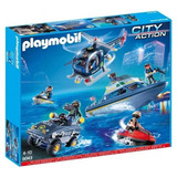 Playmobil Policia Conjunto Unidad Tactica 9043 City Action