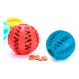 Pelota Dental Interactiva Para Perros Gato Juguete Comedero