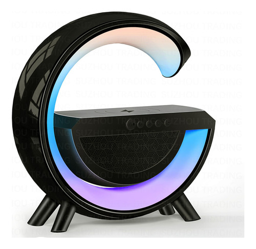 Bocina Bluetooth Con Rgb Luces Y Cargadores Inalámbricos