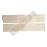 Kit Leds Jvc Si49fs (10 Piezas) Nuevas, Aluminio (6,6 Leds)