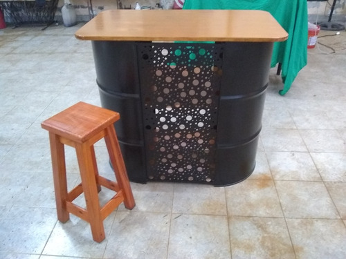 Vendo Barra Tipo Bar Con Banqueta No Hago Envios 