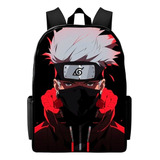 Bolsa Masculina Feminina Mochila Personagens Animados Naruto Desenho Do Tecido M04