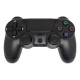 Controle Ps4 Sem Fio 2m Joystick Pc Bluetooth Vibração Preto