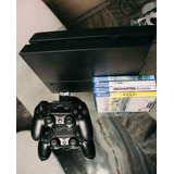 Play Station 4 Fat 500gb Con Controles Y Juegos 