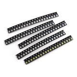 (5 Colores X 20 Pcs = 100 Pcs 1206 Smd Led Diodo Luces ...