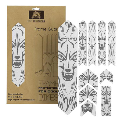 Protector De Marco De Bicicleta Premium 3d Lobo