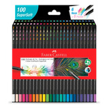 Lápis De Cor 100 Cores Supersoft Faber Castell