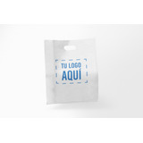 100 Bolsa Tipo Boutique Diseño Personalizado 20 X 22