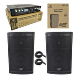 Combo Amplificador 200w+ 2 Parlantes Pasivos 10¨ 500w