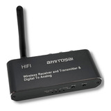 Transmisor Receptor Bluetooth 5.0 9 En 1 Dac Optico Toslini1