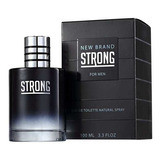 Perfume Strong 100ml Edt - New Brand Masculino Lacrado