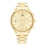 Reloj Tommy Hilfiger Para Mujer De Acero Dorado 1782525 Ss