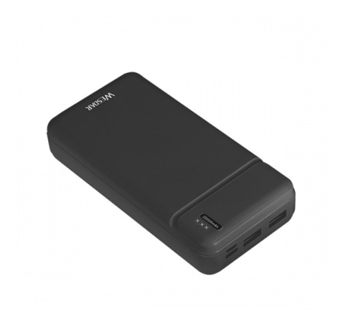 Power Bank Wesdar S150 20000mha Entrada: Type C + 2 Usb 2a