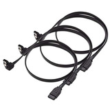 Cable Importa 3-pack De 90 Grados De Ángulo Recto Sata Iii 6