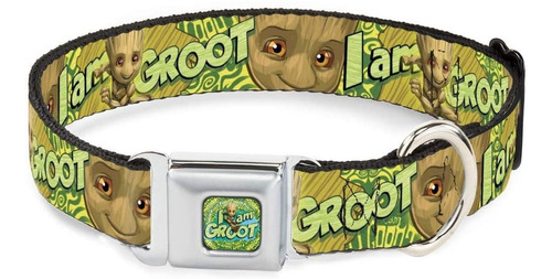 Collar De Perro Cinturon De Seguridad Hebilla Baby Groot Po