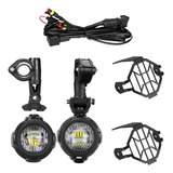 2 Piezas De Luces Antiniebla Para Motocicleta, Focos Led