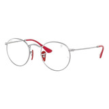 Ray Ban Rb3447vm F031 Round Metal Scuderia Ferrari