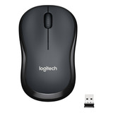 Mouse Inalambrico M220 Silencioso Logitech Color Negro