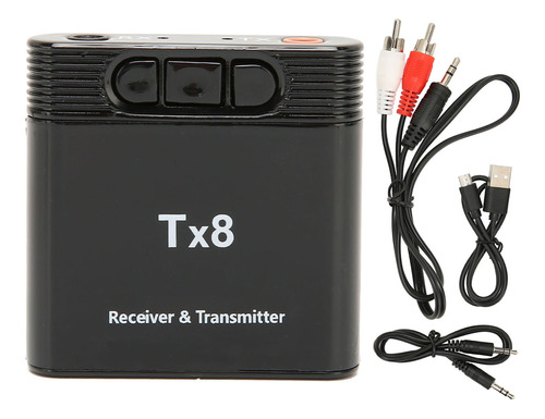 Transmisor Y Receptor Bluetooth 2 En 1 Con Carga Usb Inalámb
