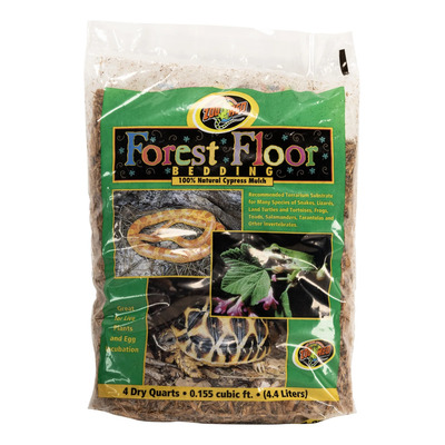 Cama De Suelo Terrarium Substrate Zoo Med Forest De 4 Litros