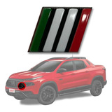 Emblema Logo Adesivo Bandeira Grade Fiat Toro 2020 2021 2022