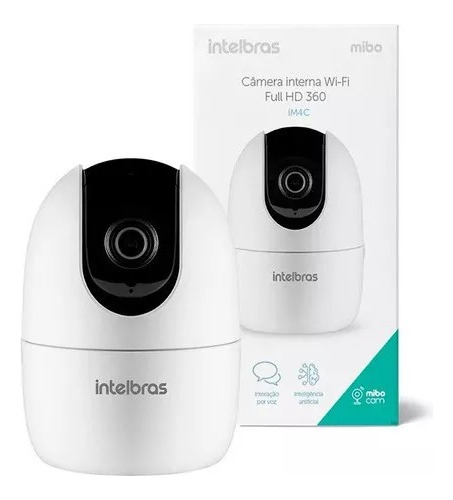 Câmera De Segurança Interna Wi-fi Full Hd 360 Im4c Intelbras