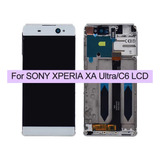 Pantalla Lcd+marco Para Sony Xa Ultra C6 F3211/13/21