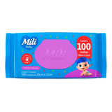 Toalhinhas Umedecidas Mili Baby Com 100un