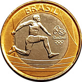 Brasil Moneda De 1 Real Olimpiadas - Atletismo -sin Circular