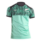 Camiseta Rugby All Blacks Aqua Imago - Infantil