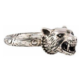 Anillo Gucci Lobo Plata Angry Forest
