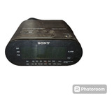 Rádio Relógio Sony Icf-c218#av