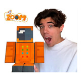 Boneco Minecraft Zoom Problems Streamer 25cm - Algazarra