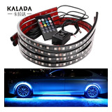 Kit Tiras Led Rgb Exterior Piso Auto Rc Musica Impermea Neon