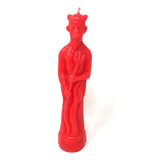 ® Hechizo De Ritual Decorativo Sin Perfume Vela Diablo (rojo