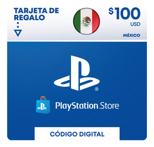 Tarjeta Playstation México - 100 Usd Psn Código Digital