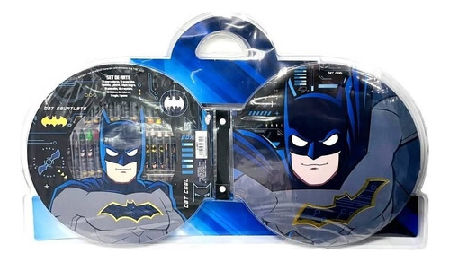 Set De Arte Escolar Infantil Cresko Batman Dc