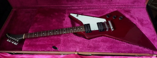 Gibson Explorer 1997 Usa,  Whine Red, C/estuche  Brown