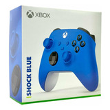 Controle Xbox One Series X/s Sem Fio - Shock Blue Azul