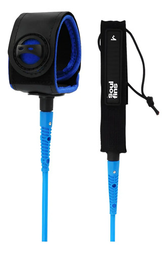 Leash Injetado Prancha De Surf 5mm X 6pés Competição Fino | Frete grátis