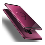 Funda De Tpu Suave Para Samsung Galaxy S9 Plus - Color Vino