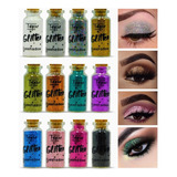 Sombra Glitter Eyeshadow En Botellita X 7 Grs Tejar Xunidad