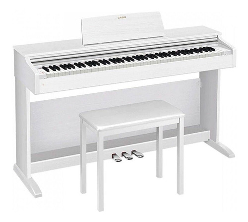 Piano Digital Casio Celviano Ap270 Branco 88 Teclas C/banco