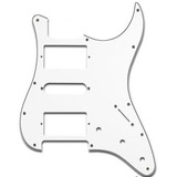 Escudo Para Guitarra Stratocaster Sonotec Pkg Hsh Branco