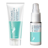  Avon Footworks Serum Concentrado + Creme Hidrat. Intensa Pés